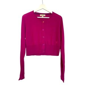 Burberry London 100% Cashmere Cardigan